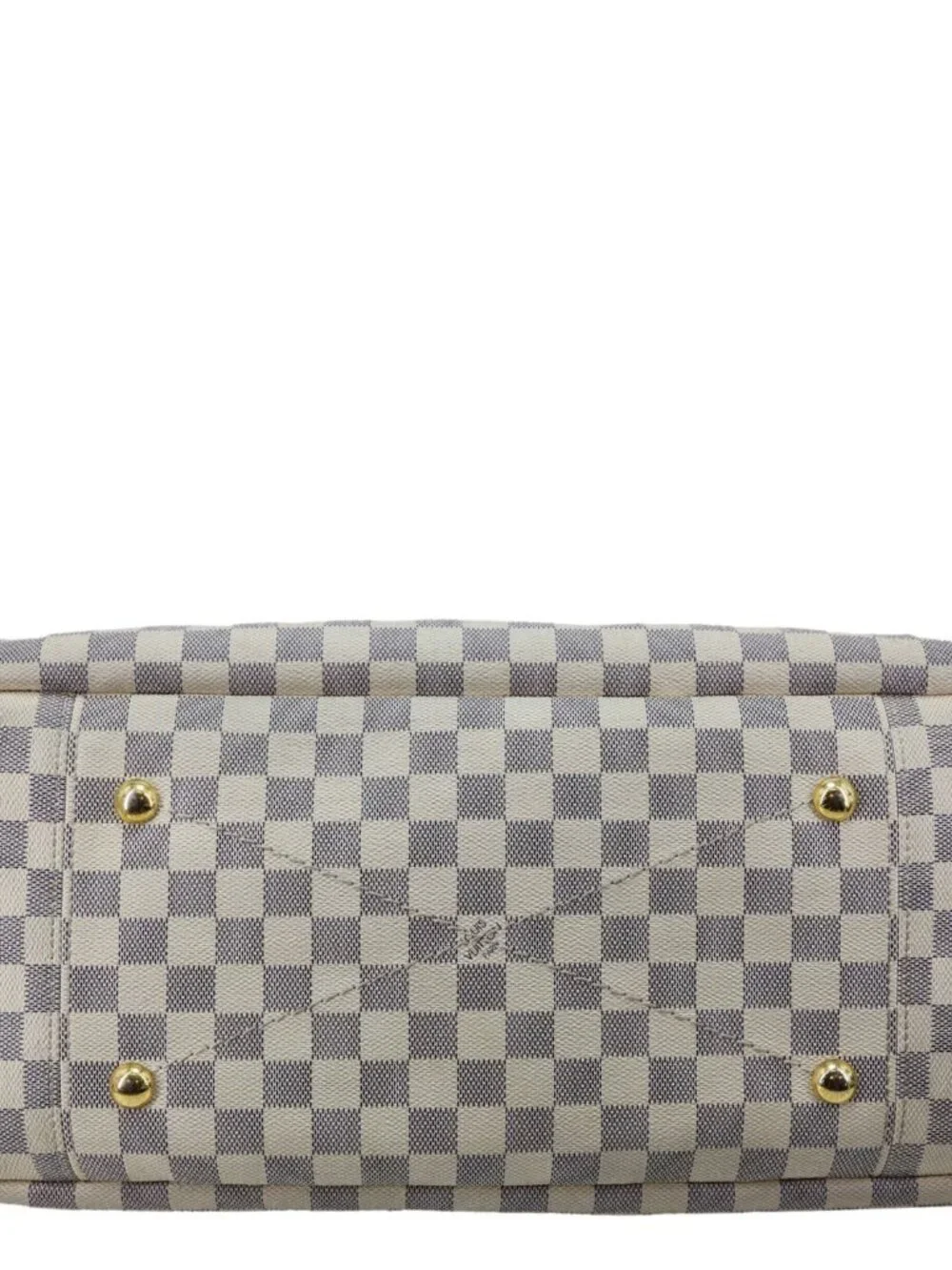 Louis Vuitton  Artsy MM NM Damier Azur Shoulder Bag White